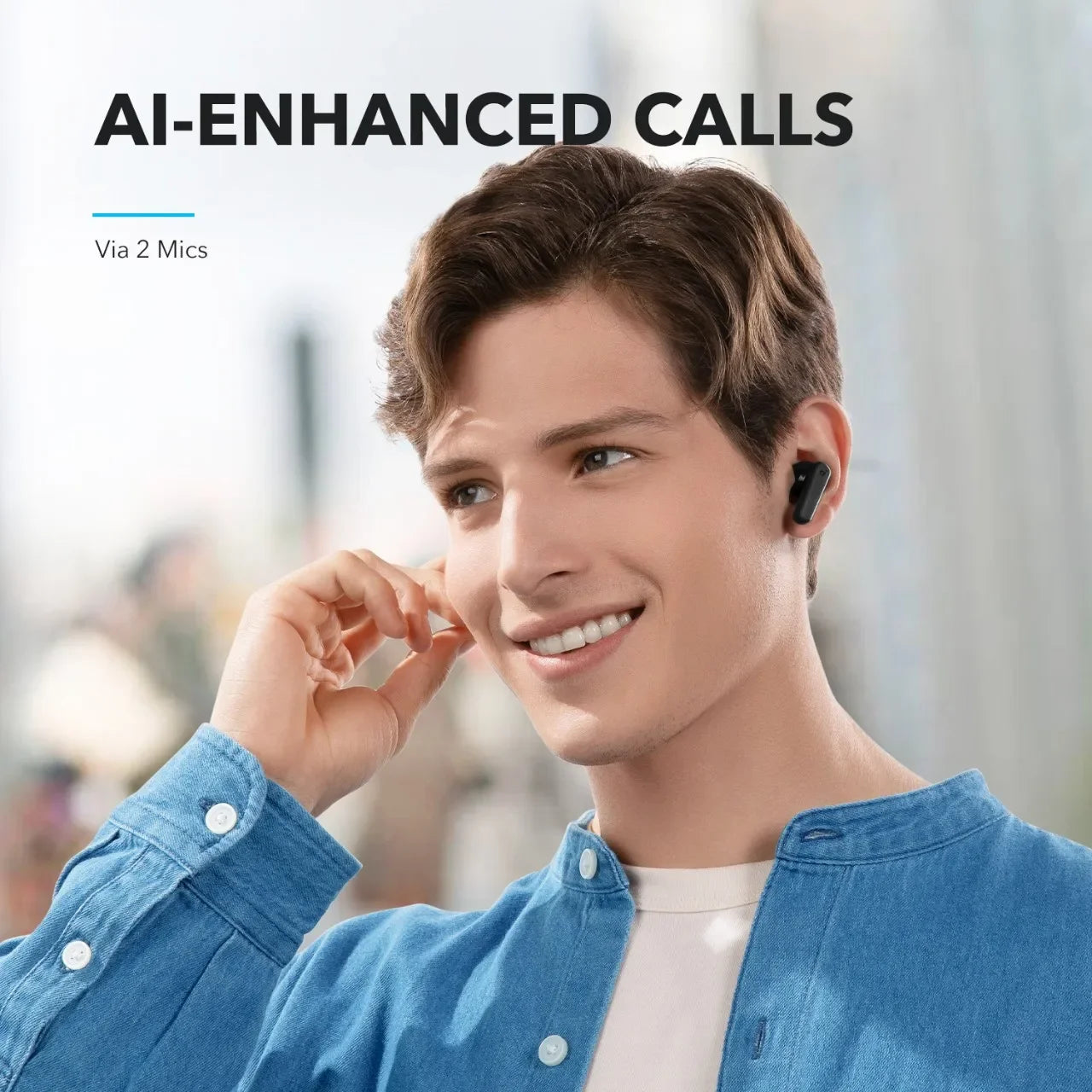 Soundcore P20i Wireless Earbuds with 30H Battery and Deep Bass